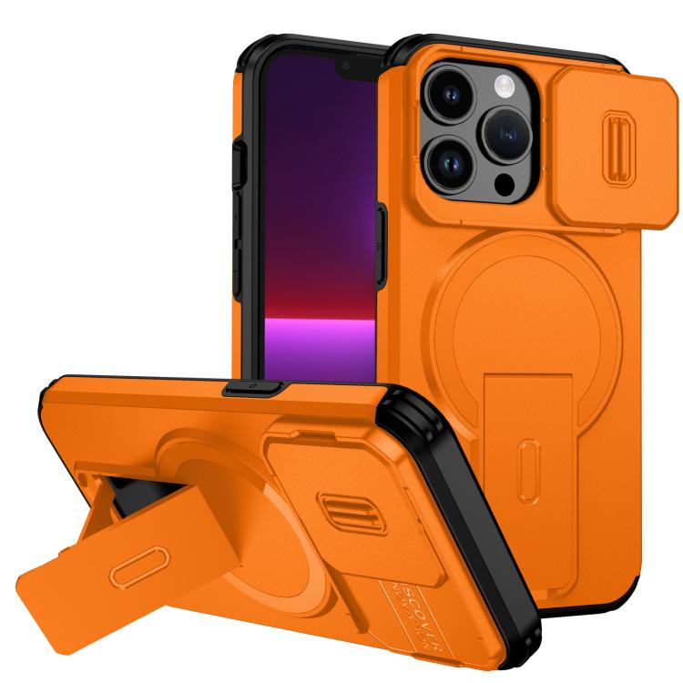 Sliding Camshield MagSafe Holder Phone Case, For iPhone 14 Pro Max, For iPhone 13 Pro Max, For iPhone 13 Pro