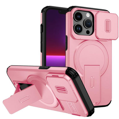 Sliding Camshield MagSafe Holder Phone Case, For iPhone 14 Pro Max, For iPhone 13 Pro Max, For iPhone 13 Pro