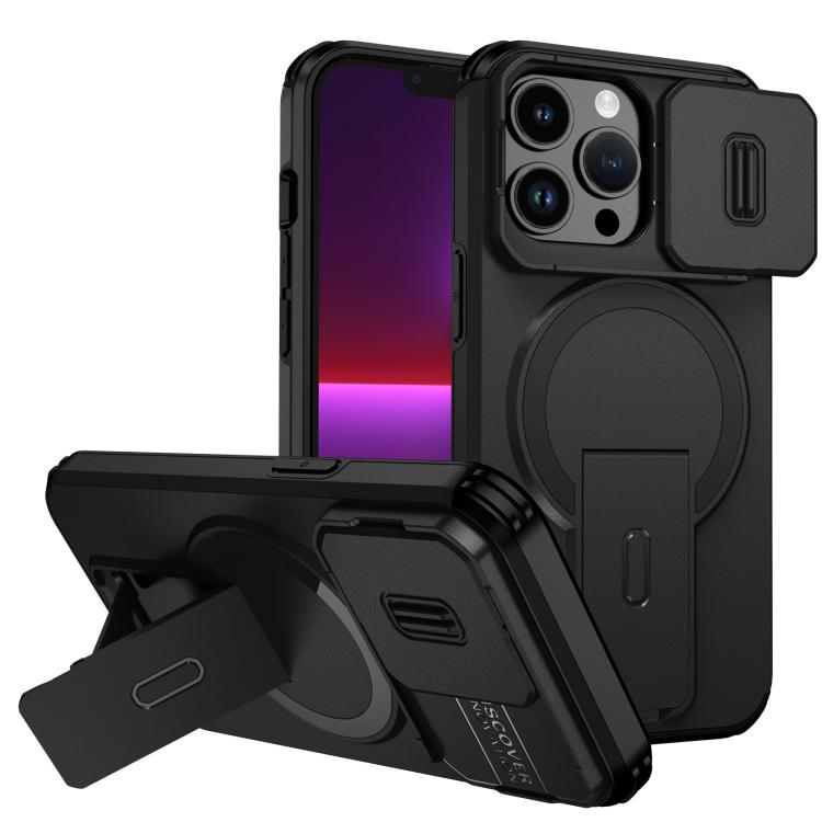 Sliding Camshield MagSafe Holder Phone Case, For iPhone 14 Pro Max, For iPhone 13 Pro Max, For iPhone 13 Pro