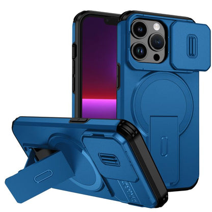 Sliding Camshield MagSafe Holder Phone Case, For iPhone 14 Pro Max, For iPhone 13 Pro Max, For iPhone 13 Pro