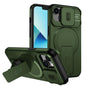 Sliding Camshield MagSafe Holder Phone Case, For iPhone 15, For iPhone 14 / 13, For iPhone 14 Pro