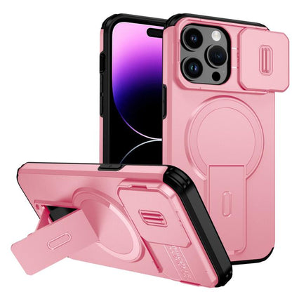 Sliding Camshield MagSafe Holder Phone Case, For iPhone 14 Pro Max, For iPhone 13 Pro Max, For iPhone 13 Pro