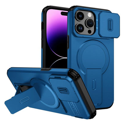 Sliding Camshield MagSafe Holder Phone Case, For iPhone 14 Pro Max, For iPhone 13 Pro Max, For iPhone 13 Pro
