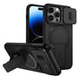 Sliding Camshield MagSafe Holder Phone Case, For iPhone 15, For iPhone 14 / 13, For iPhone 14 Pro