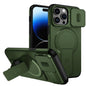Sliding Camshield MagSafe Holder Phone Case, For iPhone 15, For iPhone 14 / 13, For iPhone 14 Pro