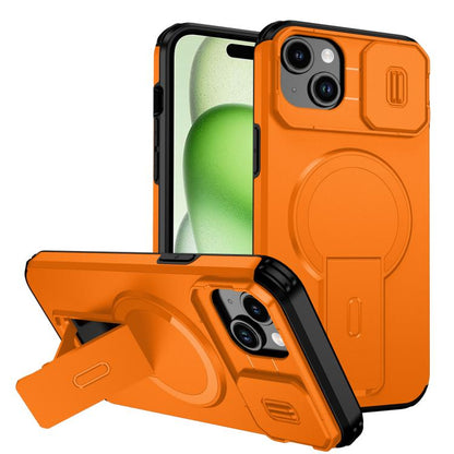 Sliding Camshield MagSafe Holder Phone Case, For iPhone 15 Pro Max, For iPhone 15 Pro, For iPhone 15 Plus / 14 Plus