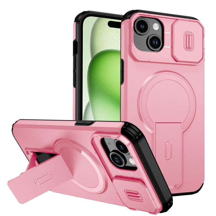 Sliding Camshield MagSafe Holder Phone Case, For iPhone 15 Pro Max, For iPhone 15 Pro, For iPhone 15 Plus / 14 Plus