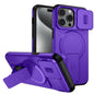 Sliding Camshield MagSafe Holder Phone Case, For iPhone 15 Pro Max, For iPhone 15 Pro, For iPhone 15 Plus / 14 Plus