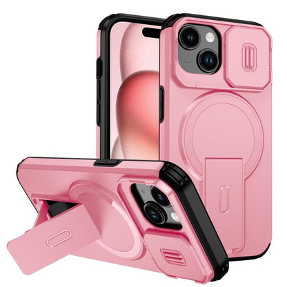 Sliding Camshield MagSafe Holder Phone Case, For iPhone 15, For iPhone 14 / 13, For iPhone 14 Pro