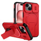 Sliding Camshield MagSafe Holder Phone Case, For iPhone 15, For iPhone 14 / 13, For iPhone 14 Pro