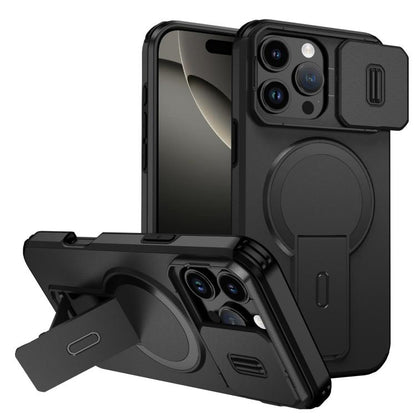 Sliding Camshield MagSafe Holder Phone Case, For iPhone 17, For iPhone Air, For iPhone 16 Pro Max