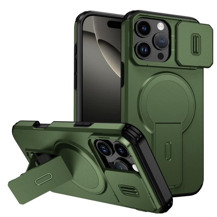 Sliding Camshield MagSafe Holder Phone Case, For iPhone 17, For iPhone Air, For iPhone 16 Pro Max