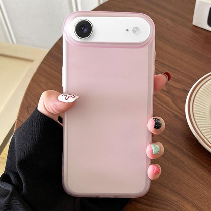 Frosted Translucent TPU Full Coverage Phone Case, For iPhone 17 Pro Max, For iPhone 17 Pro, For iPhone 17, For iPhone Air