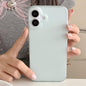 Frosted Translucent TPU Full Coverage Phone Case, For iPhone 17 Pro Max, For iPhone 17 Pro, For iPhone 17, For iPhone Air