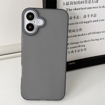 Frosted Translucent TPU Full Coverage Phone Case, For iPhone 17 Pro Max, For iPhone 17 Pro, For iPhone 17, For iPhone Air