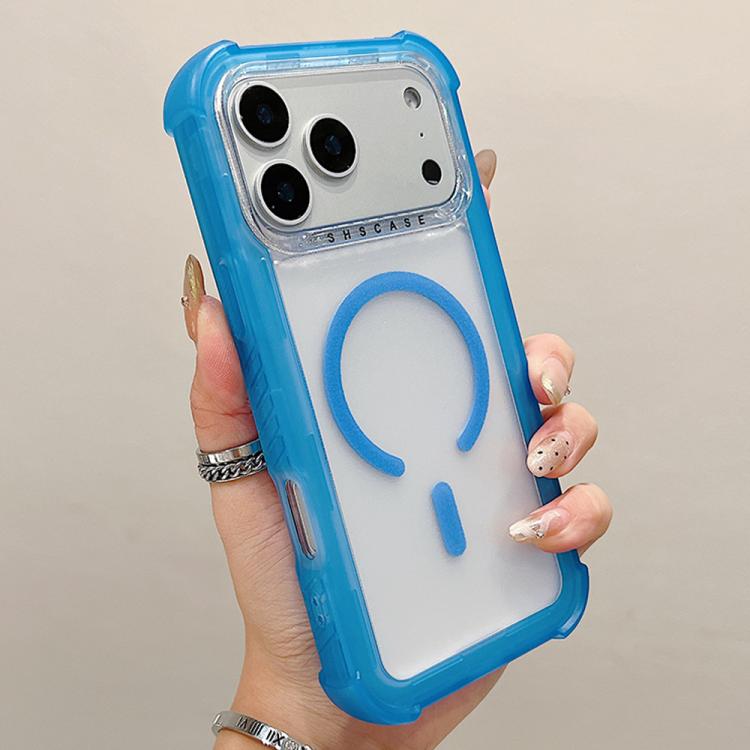 Transparent Matte TPU Hybrid PC 3-in-1 MagSafe Phone Case, For iPhone 17 Pro Max, For iPhone 17 Pro, For iPhone 17, For iPhone Air
