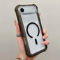 Transparent Matte TPU Hybrid PC 3-in-1 MagSafe Phone Case, For iPhone 17 Pro Max, For iPhone 17 Pro, For iPhone 17, For iPhone Air