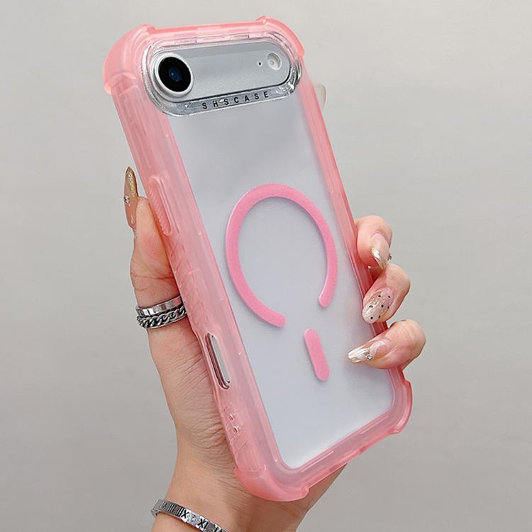 Transparent Matte TPU Hybrid PC 3-in-1 MagSafe Phone Case, For iPhone 17 Pro Max, For iPhone 17 Pro, For iPhone 17, For iPhone Air