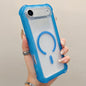 Transparent Matte TPU Hybrid PC 3-in-1 MagSafe Phone Case, For iPhone 17 Pro Max, For iPhone 17 Pro, For iPhone 17, For iPhone Air