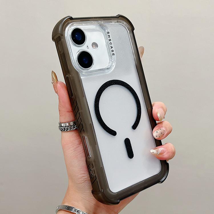 Transparent Matte TPU Hybrid PC 3-in-1 MagSafe Phone Case, For iPhone 17 Pro Max, For iPhone 17 Pro, For iPhone 17, For iPhone Air
