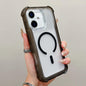 Transparent Matte TPU Hybrid PC 3-in-1 MagSafe Phone Case, For iPhone 17 Pro Max, For iPhone 17 Pro, For iPhone 17, For iPhone Air