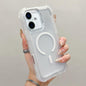 Transparent Matte TPU Hybrid PC 3-in-1 MagSafe Phone Case, For iPhone 17 Pro Max, For iPhone 17 Pro, For iPhone 17, For iPhone Air