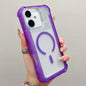 Transparent Matte TPU Hybrid PC 3-in-1 MagSafe Phone Case, For iPhone 17 Pro Max, For iPhone 17 Pro, For iPhone 17, For iPhone Air