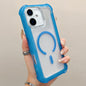 Transparent Matte TPU Hybrid PC 3-in-1 MagSafe Phone Case, For iPhone 17 Pro Max, For iPhone 17 Pro, For iPhone 17, For iPhone Air
