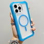 Transparent Matte TPU Hybrid PC 3-in-1 MagSafe Phone Case, For iPhone 15 Pro Max, For iPhone 15 Pro, For iPhone 15 Plus, For iPhone 15