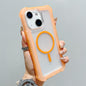 Transparent Matte TPU Hybrid PC 3-in-1 MagSafe Phone Case, For iPhone 13 Pro Max, For iPhone 13 Pro, For iPhone 13, For iPhone 12 Pro Max