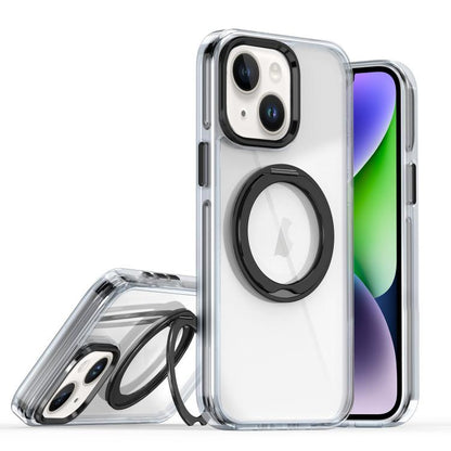 Magnetic 360 Degree Rotating Holder Phone Case, For iPhone 15 Pro, For iPhone 15 Plus, For iPhone 15, For iPhone 14 Plus