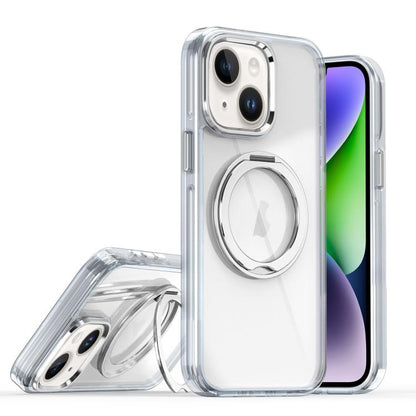 Magnetic 360 Degree Rotating Holder Phone Case, For iPhone 15 Pro, For iPhone 15 Plus, For iPhone 15, For iPhone 14 Plus