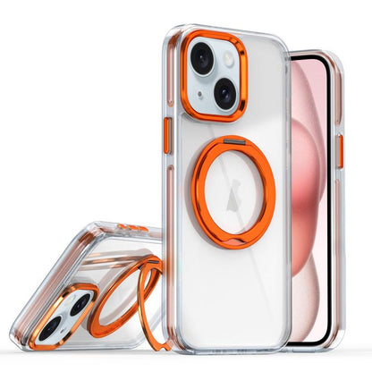 Magnetic 360 Degree Rotating Holder Phone Case, For iPhone 15 Pro, For iPhone 15 Plus, For iPhone 15, For iPhone 14 Plus