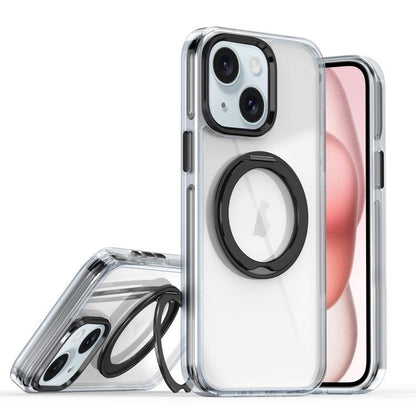 Magnetic 360 Degree Rotating Holder Phone Case, For iPhone 15 Pro, For iPhone 15 Plus, For iPhone 15, For iPhone 14 Plus