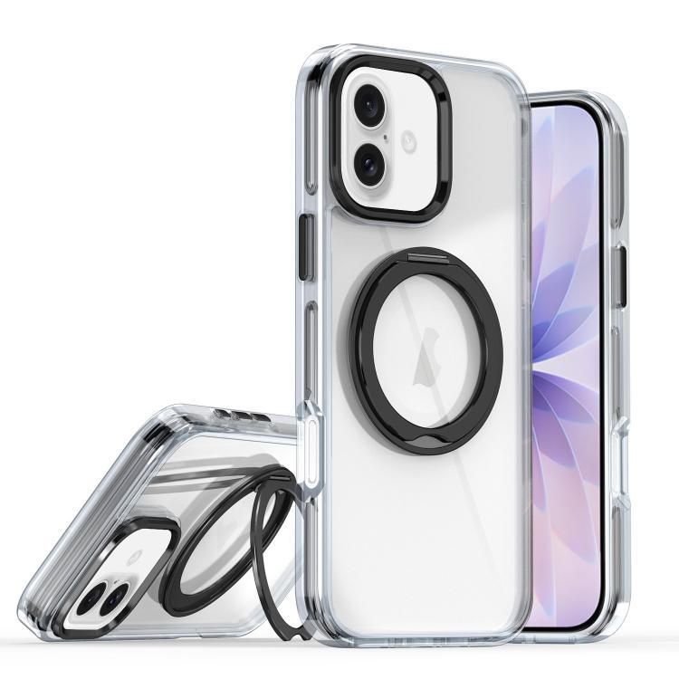 Magnetic 360 Degree Rotating Holder Phone Case, For iPhone 17 Pro Max, For iPhone 17 Pro, For iPhone 17, For iPhone 16 Pro Max