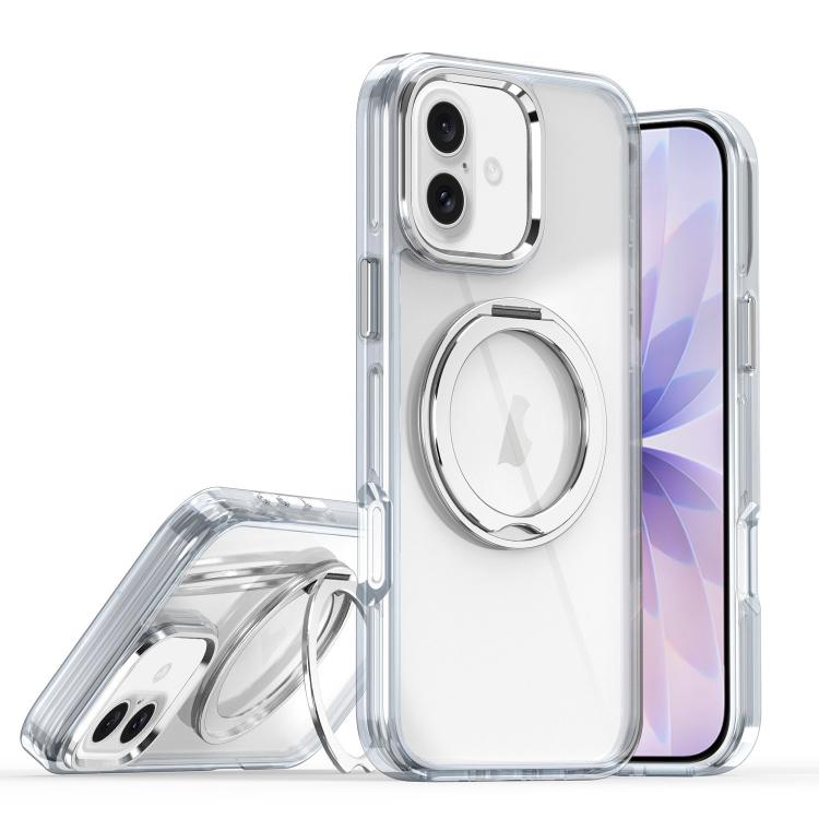 Magnetic 360 Degree Rotating Holder Phone Case, For iPhone 17 Pro Max, For iPhone 17 Pro, For iPhone 17, For iPhone 16 Pro Max