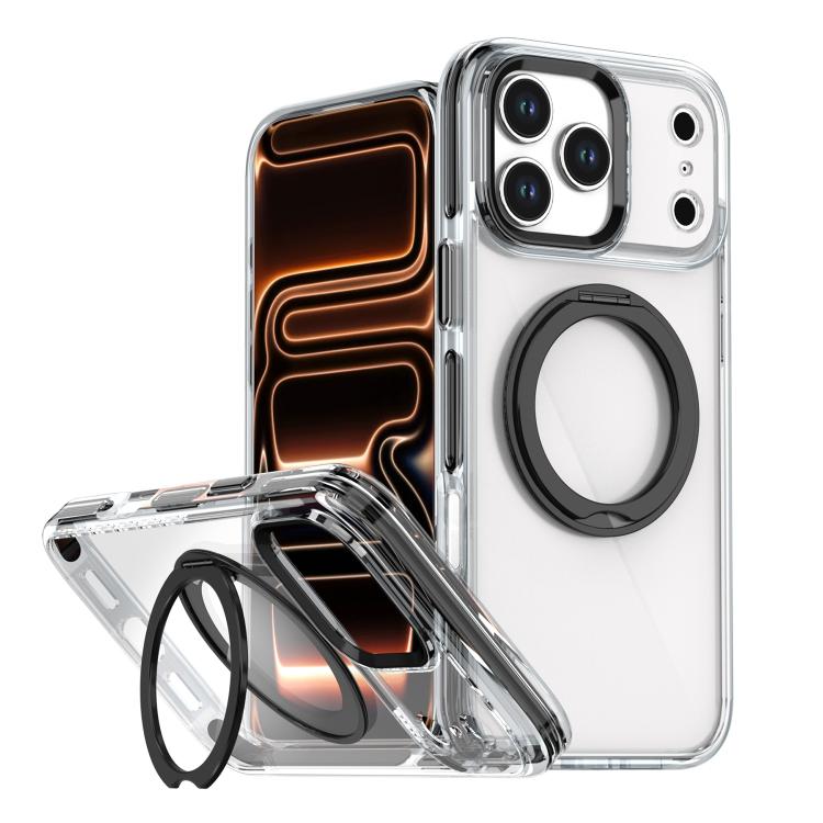 Magnetic 360 Degree Rotating Holder Phone Case, For iPhone 17 Pro Max, For iPhone 17 Pro, For iPhone 17, For iPhone 16 Pro Max