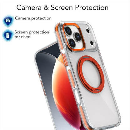 Magnetic 360 Degree Rotating Holder Phone Case, For iPhone 16 Pro, For iPhone 16 Plus, For iPhone 16, For iPhone 15 Pro Max