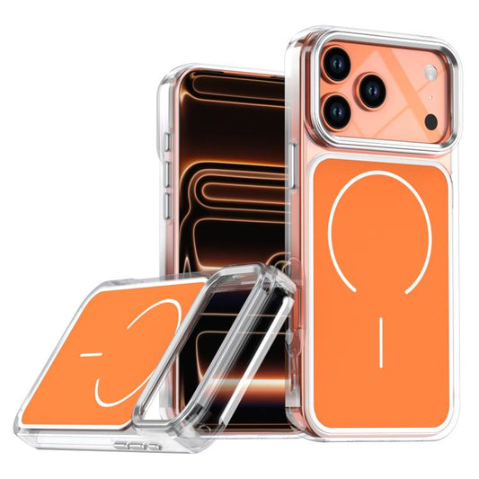 Bright Shadow Two-color MagSafe Magnetic Phone Case, For iPhone 17 Pro Max, For iPhone 17 Pro, For iPhone 17, For iPhone Air