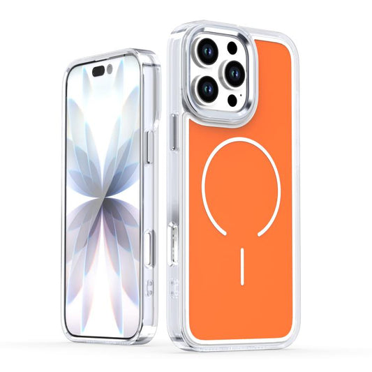 Bright Shadow Two-color MagSafe Magnetic Phone Case, For iPhone 16 Pro Max, For iPhone 16 Pro, For iPhone 16 Plus, For iPhone 16