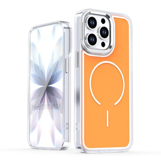 Bright Shadow Two-color MagSafe Magnetic Phone Case, For iPhone 15 Pro Max, For iPhone 15 Pro, For iPhone 15 Plus, For iPhone 15