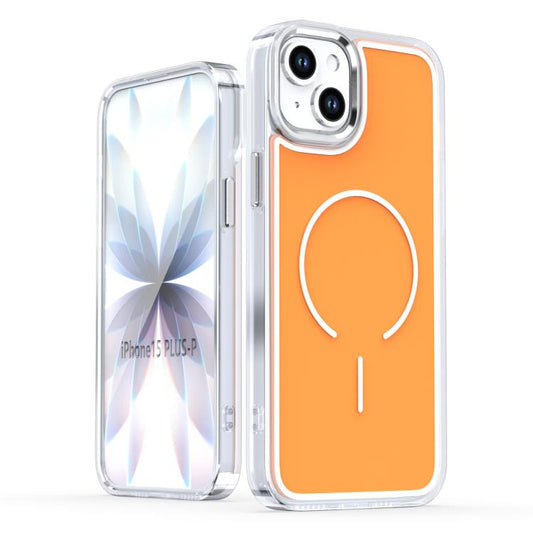 Bright Shadow Two-color MagSafe Magnetic Phone Case, For iPhone 14 Plus, For iPhone 14 / 13, For iPhone 14 Pro, For iPhone 14 Pro Max