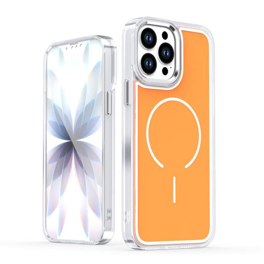 Bright Shadow Two-color MagSafe Magnetic Phone Case, For iPhone 13 Pro Max, For iPhone 13 Pro, For iPhone 12 / 12 Pro, For iPhone 12 Pro Max