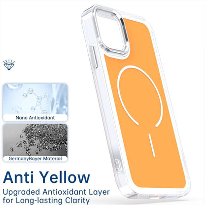 Bright Shadow Two-color MagSafe Magnetic Phone Case, For iPhone 11