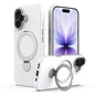 Gen1.5 Pivot Ring Holder TPU Hybrid PC Phone Case, For iPhone 16 Pro, For iPhone 16 Plus, For iPhone 16