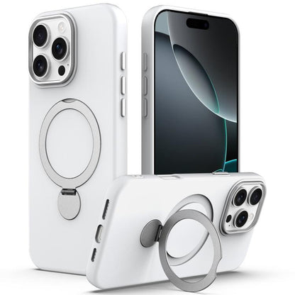 Gen1.5 Pivot Ring Holder TPU Hybrid PC Phone Case, For iPhone 16 Pro, For iPhone 16 Plus, For iPhone 16
