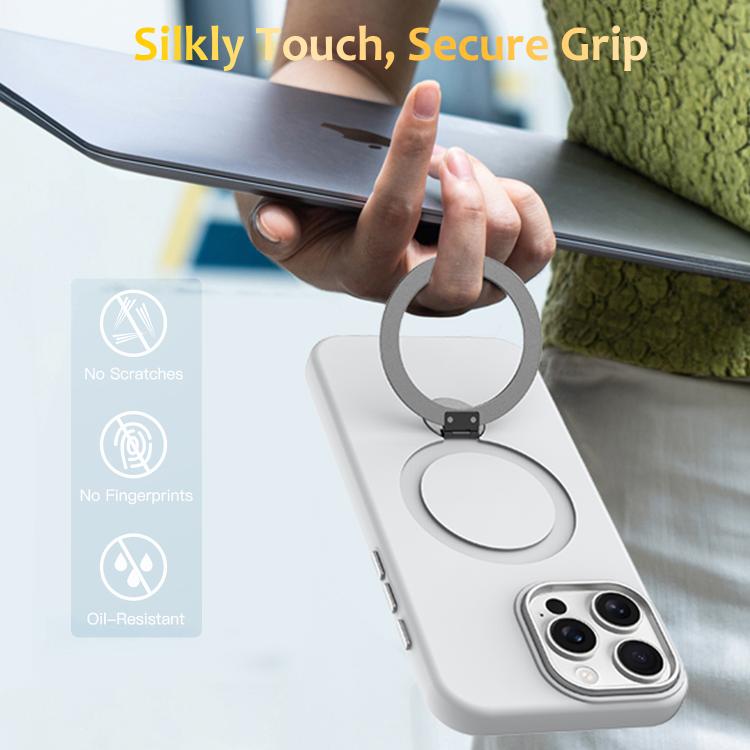 Gen1.5 Pivot Ring Holder TPU Hybrid PC Phone Case, For iPhone 16 Pro, For iPhone 16 Plus, For iPhone 16