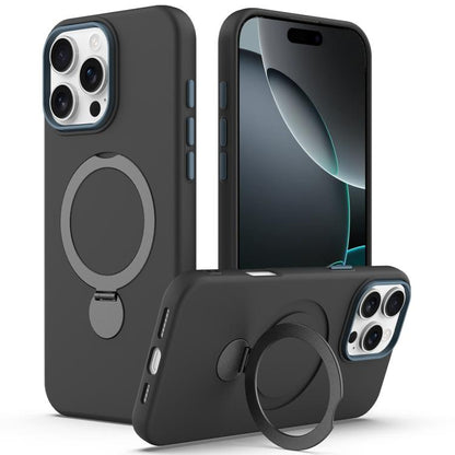 Gen1.5 Pivot Ring Holder TPU Hybrid PC Phone Case, For iPhone 16 Pro, For iPhone 16 Plus, For iPhone 16
