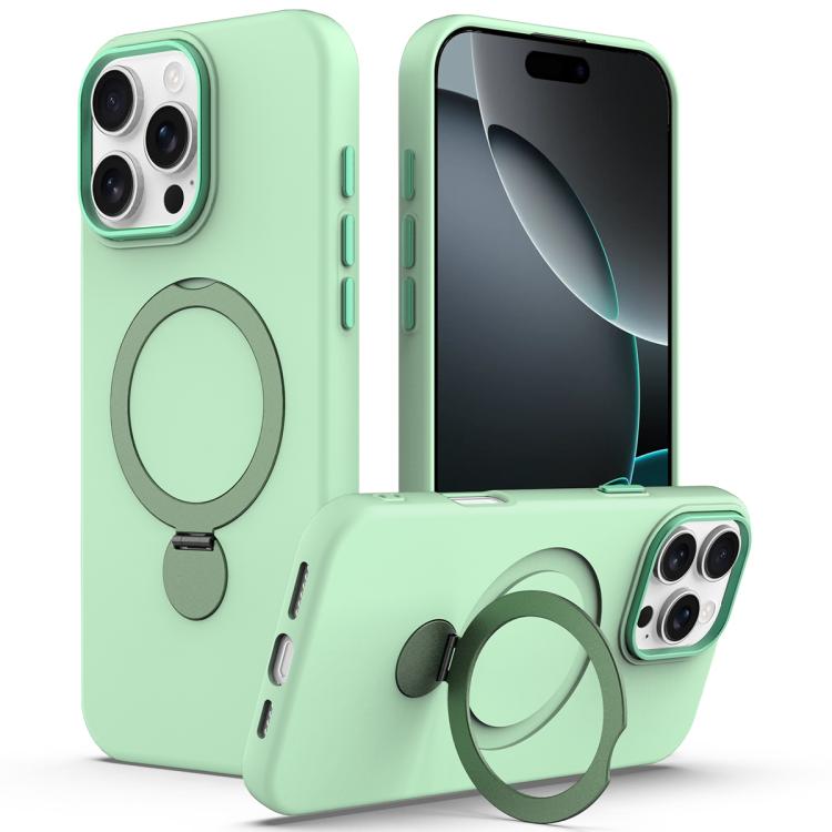 Gen1.5 Pivot Ring Holder TPU Hybrid PC Phone Case, For iPhone 16 Pro, For iPhone 16 Plus, For iPhone 16