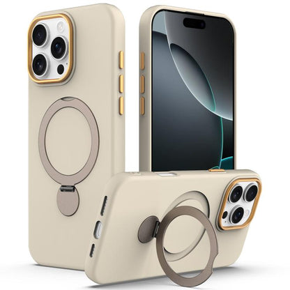 Gen1.5 Pivot Ring Holder TPU Hybrid PC Phone Case, For iPhone 16 Pro, For iPhone 16 Plus, For iPhone 16
